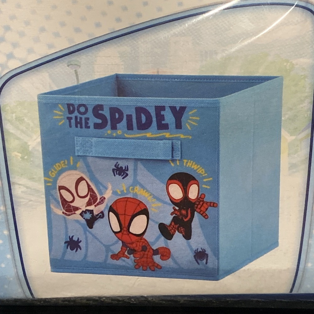 Fabric Storage Cube - Marvel Spidey And Amazing Friends - Disney Junior